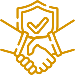 Trust and agreement concept graphic